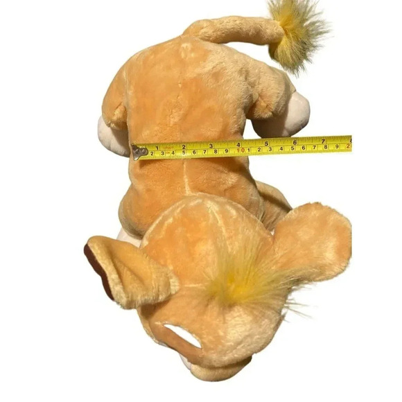 "SIMBA" 12" Lion King Disney Store EU Bean Bag Plush Stuffed Animal VGUC - Picture 4 of 8